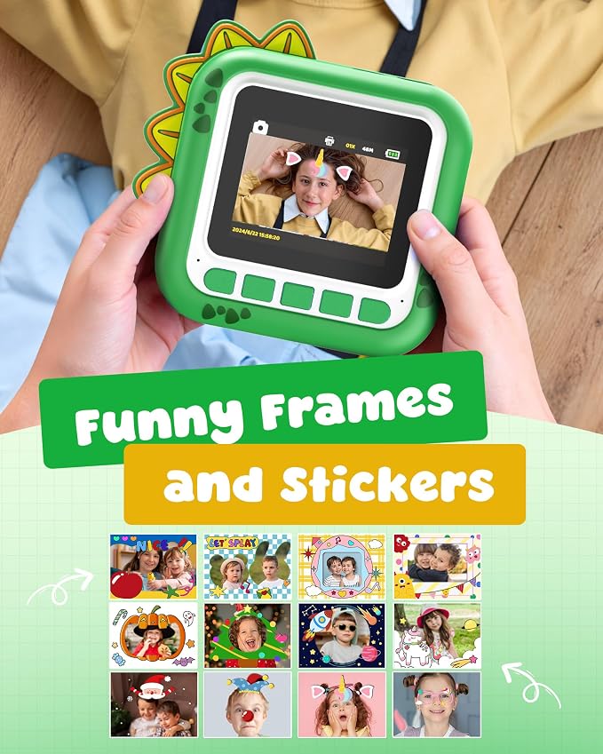 KOKODI Kids Camera Instant Print, Toddler Cameras Christmas Birthday Gifts - Image 5