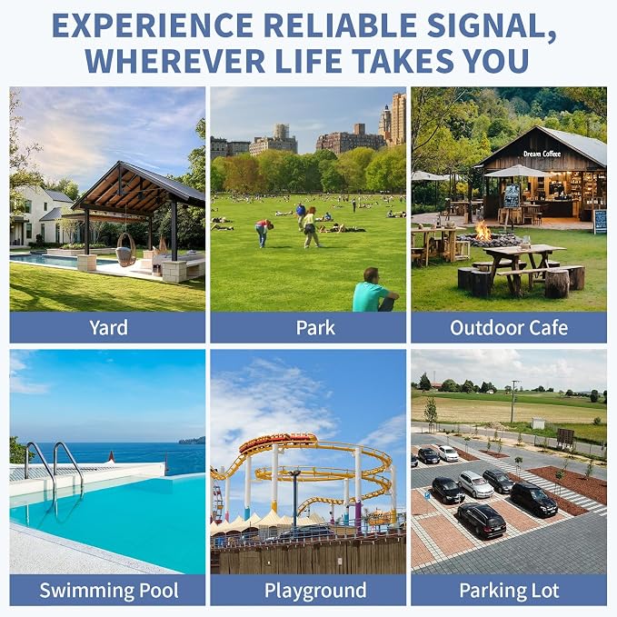 Outdoor WiFi Extender AX1800, Outdoor High Power Long Range WiFi Booster - Image 7