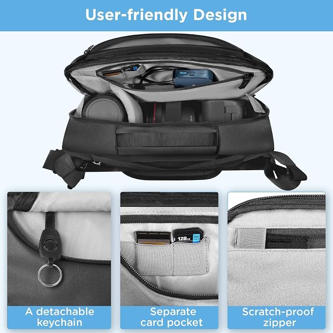 TAAOKA Camera Sling Bag, Waterproof Camera Case - Image 3