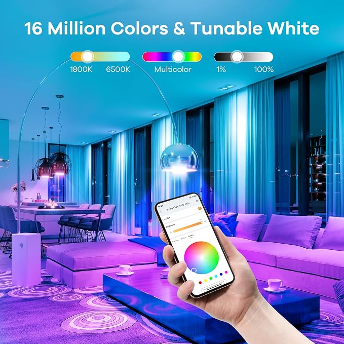 Linkind Smart Light Bulbs, Smart Bulb that Work - Image 5