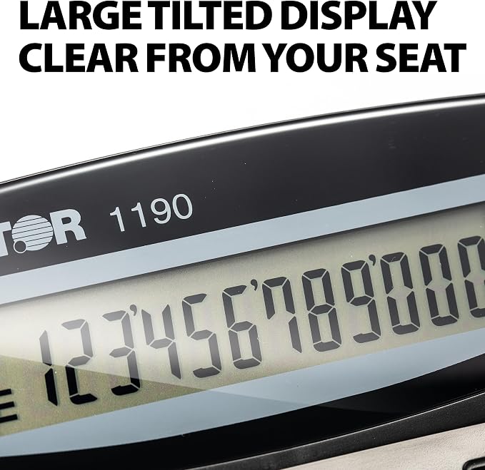 Victor 1190 Executive Desktop Calculator, 12-Digit LCD - Image 3
