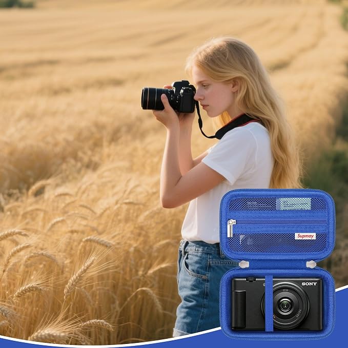 Hard Travel Case for Sony ZV-1F / ZV-1 / ZV-1 II Digital Camera, Vlogger Camera - Image 7