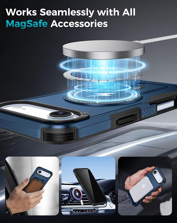 Goton for iPhone Air Case with Privacy Tempered Glass Screen Protector & Camera - Image 6