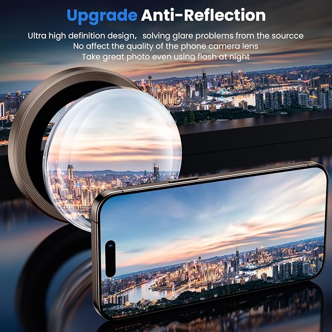 WSKEN for iPhone 16 Pro/iPhone 16 Pro Max Camera Lens Protector - Image 2