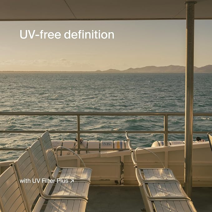 Urth 58mm UV Lens Filter — 30-Layer Nano-Coated, HD Optical Glass UV Camera - Image 5