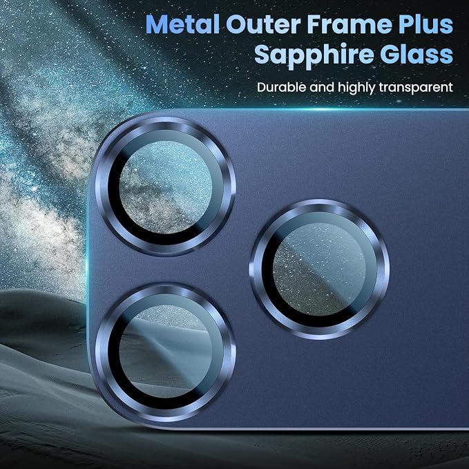 Uyiton Compatible with iPhone 17 Pro Camera Lens Protector - Image 5