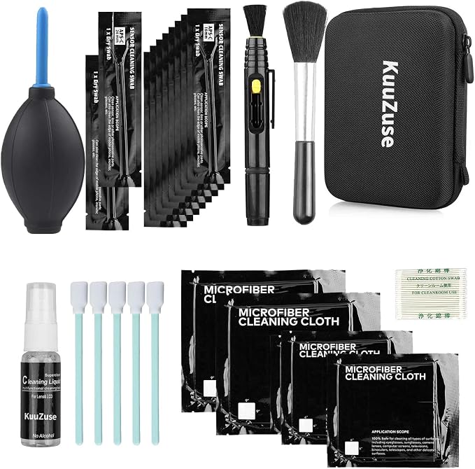 Professional DSLR Camera Cleaning Kit by KuuZuse