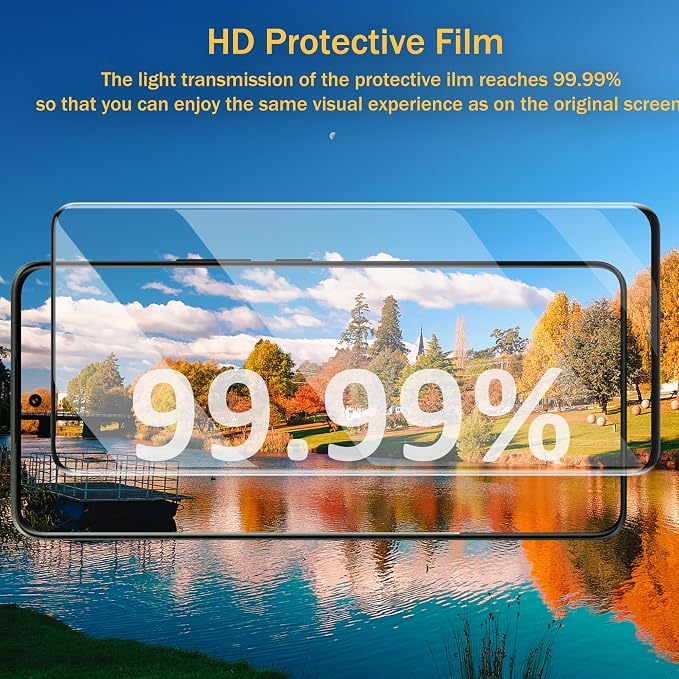 V-PORYADKU 2 Pack for Samsung Galaxy S21 Ultra Screen Protector + 2 Pack Camera - Image 6