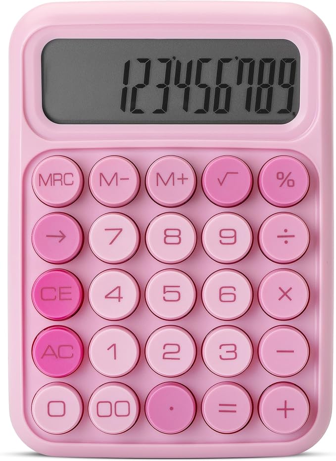 Mr. Pen- Mechanical Switch Calculator, 12 Digit Large LCD Display, Mechanical - Image 8