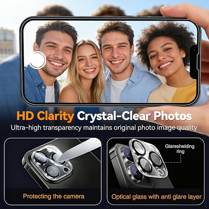 Wiaocit 3 Pack Tempered Glass Screen Protector - Image 6