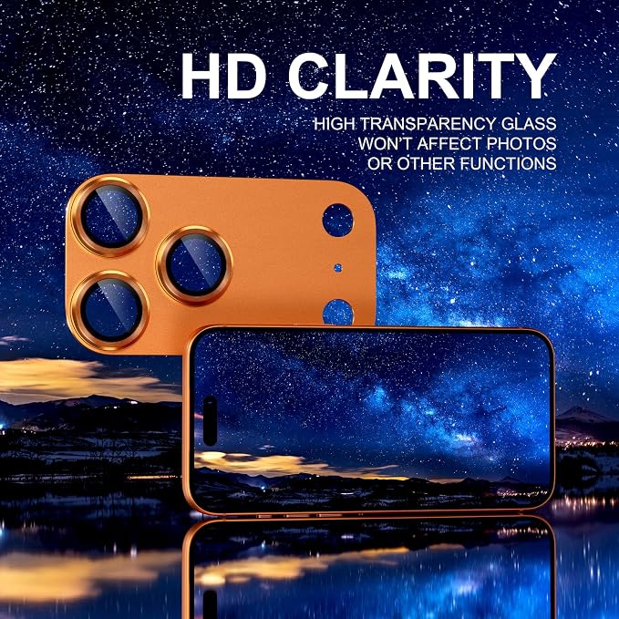 Choiche Compatible for iPhone 17 Pro Max Camera Lens Protector, Strong - Image 6