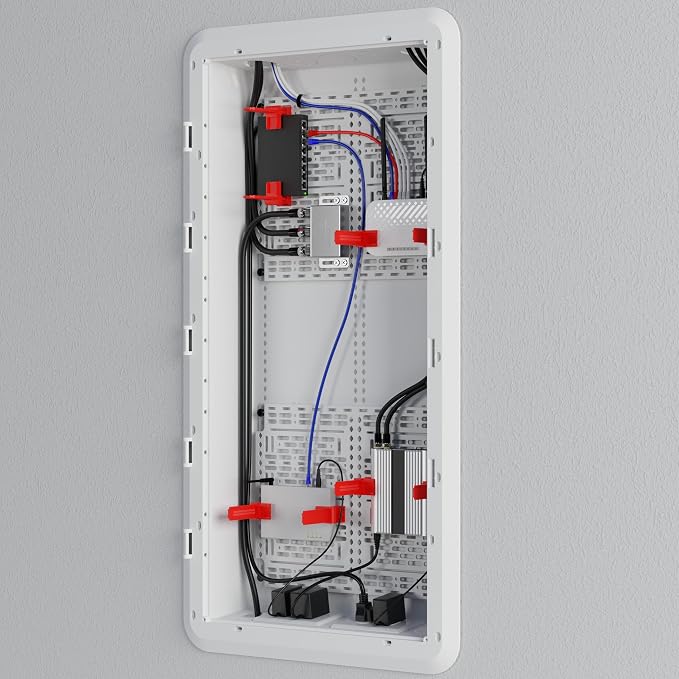 Legrand - On-Q 30 Inch Media Enclosure, WiFi Electrical Box, Cable Management - Image 9