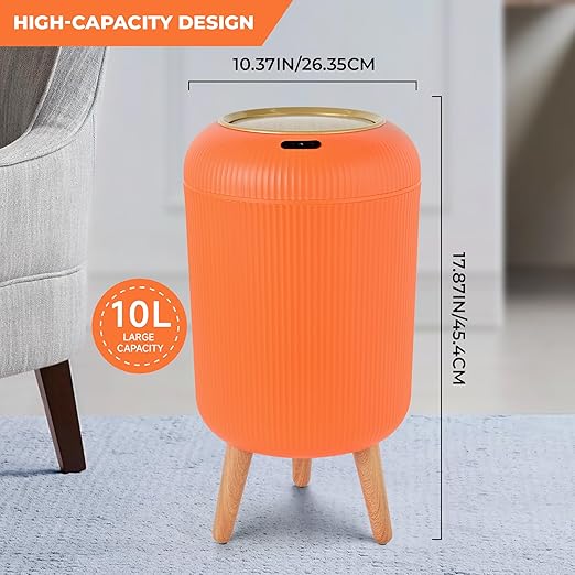 Pukomc Smart Sensor Wastebasket, Convenient and Hygienic Easy to Use, - Image 5