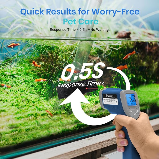 Etekcity Infrared Thermometer Laser Temperature Gun 1080, -58°F~ 1130°F - Image 5