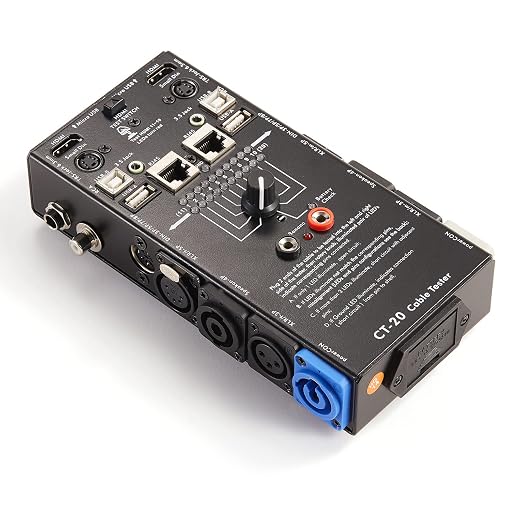 MFL. 15-Plug Audio Cable Tester Line Finder Black 15-in-1 Cables Checker 10-Way - Image 2