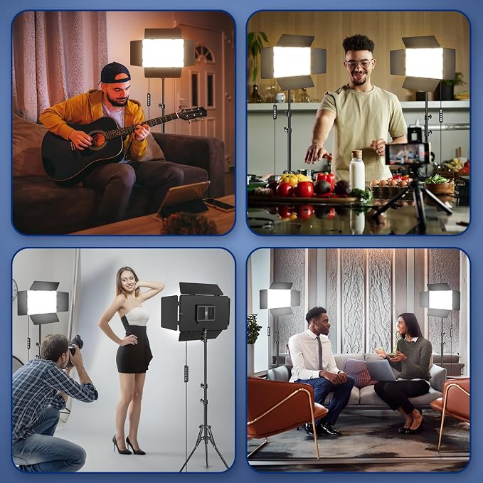 LED Video Light Kit, Studio Light - Image 5