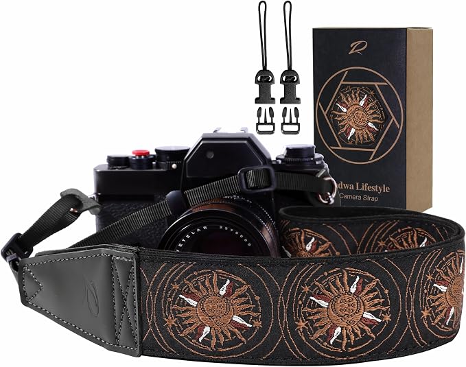 Padwa Lifestyle Brown Sun God Camera Strap by PadwaLifestyleCameraStrap
