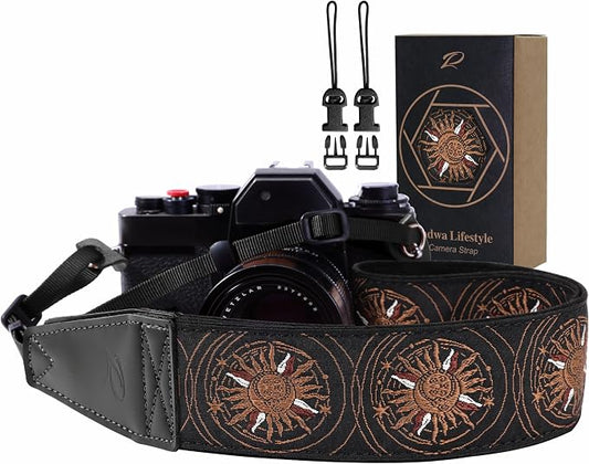 Padwa Lifestyle Brown Sun God Camera Strap by PadwaLifestyleCameraStrap