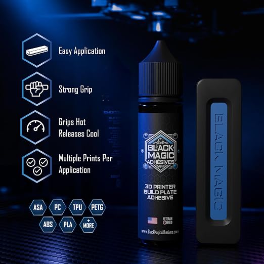 Black Magic 3D Printer Build Plate Adhesive Kit - Image 2