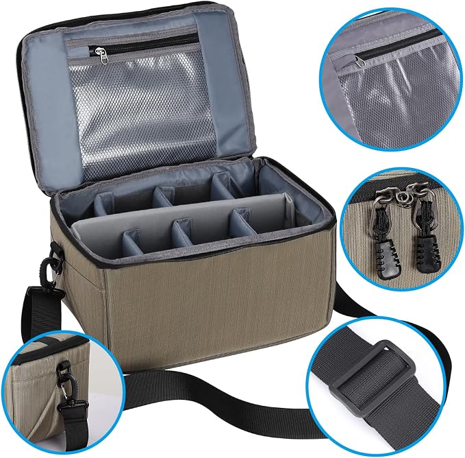 Koolertron Dslr Camera Insert Bag Purse Universal Liner Lens Pouch Partition - Image 5