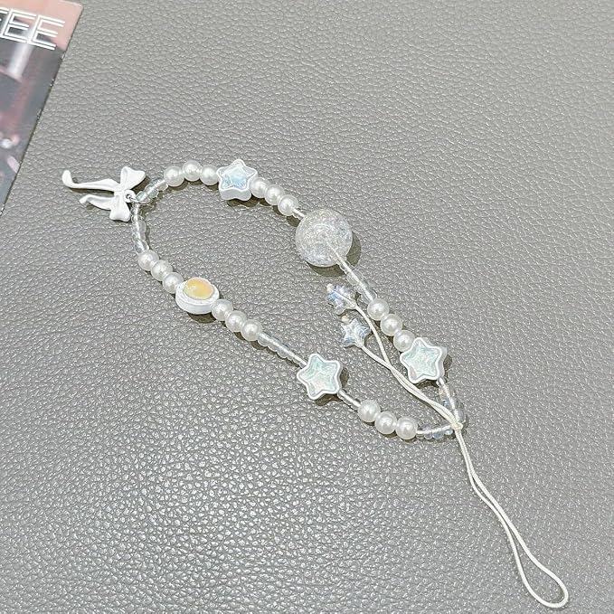 Beaded Camera Wrist Strap Cute Digital Camera Charm Lanyard, Phone Wristlet - Image 6