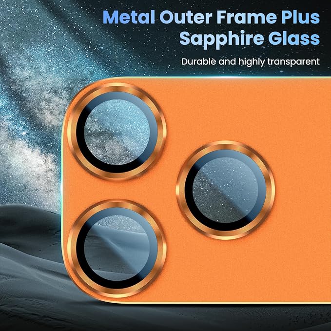 Uyiton Compatible with iPhone 17 Pro Max Camera Lens Protector - Image 5