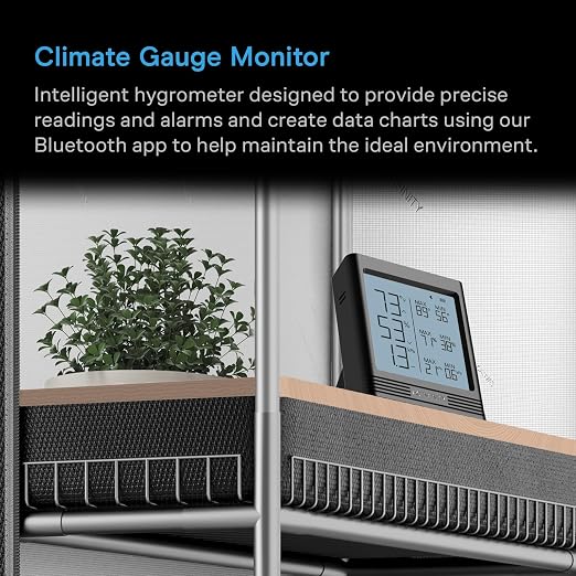 AC Infinity Temperature Humidity VPD Smart Hygrometer B2 - Image 2