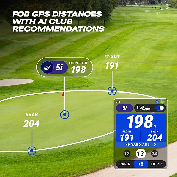 Blue Tees Golf Player Pro GPS Speaker, New 2026 Release, AI Powered Golf Speaker - Image 5