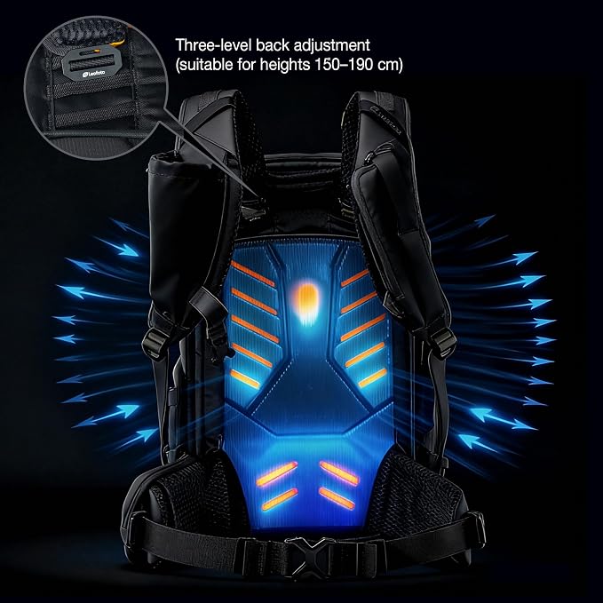 LEOFOTO 35L Camera Backpack for Photographer, Lightweight Waterproof Travel - Image 5