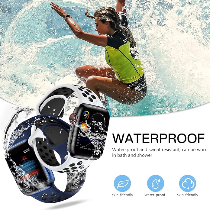 Adorve 4 Pack Sport Bands Compatible - Image 3