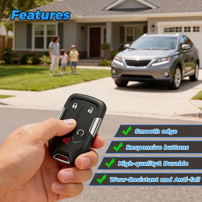 Smart Key Fob 13522904 13522854 433MHz HYQ1ES Keyless Entry Remote Control - Image 6