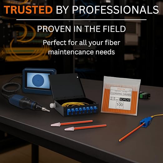 Fiber Optic Cleaning Swabs 100 Pack - Image 9