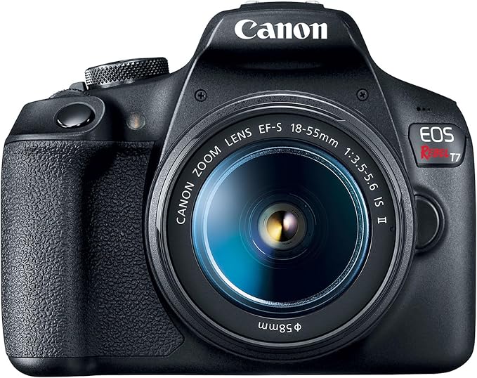 Canon EOS Rebel T7 DSLR Camera Bundle – EF-S 18-55mm Lens, 64GB Memory Card - Image 2