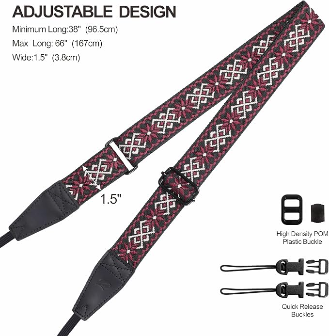 Padwa Lifestyle Adjustable Camera Strap - Image 7