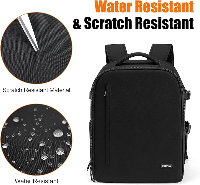 CADeN Camera Backpack, Extra Large DSLR Camera Bag - Image 7