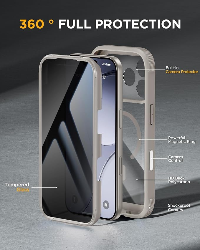 Miracase Magnetic for iPhone 17 Pro Max Case - Image 3
