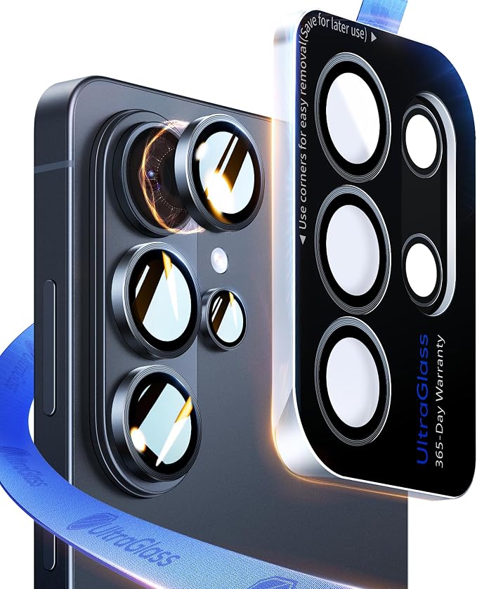 UltraGlass Top 9H+ Armor for Samsung Galaxy S26 Ultra Camera Lens Protector S26 by UltraGlass