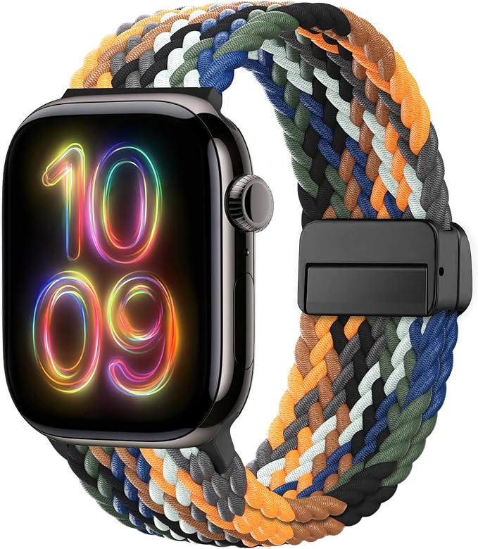 Braided Stretchy Band Compatible by HEARTBOOM