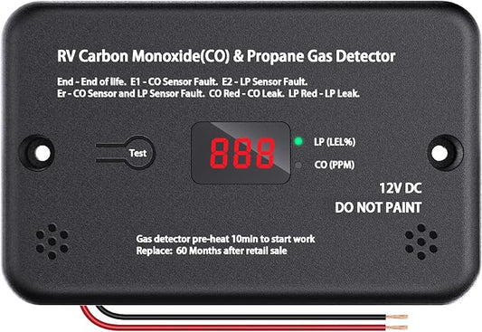 2-in-1 RV Gas Detector LP Sensor by Unknown