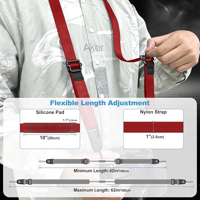 FIEIL Adjustable Camera Strap, Universal Camera Strap - Image 3