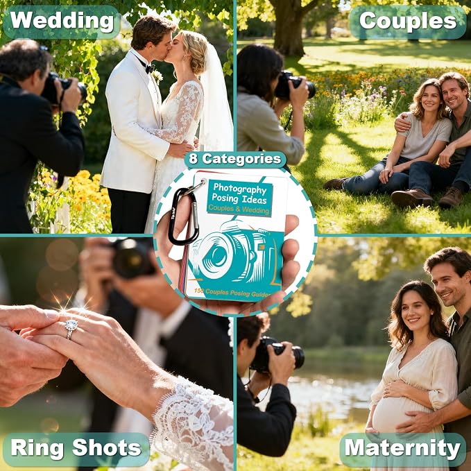 Photography Accessories 150 Pose Ideas, Photographer Gifts Digital Camera - Image 5