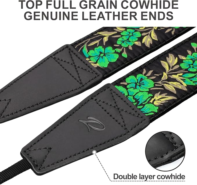 Padwa Lifestyle Green Rose Camera Strap - Image 2