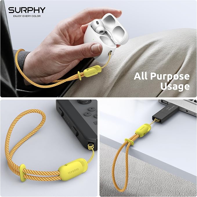 SURPHY 2 Pack Phone Lanyard for Cellphone Case, Phone Wrist Strap for Case - Image 6