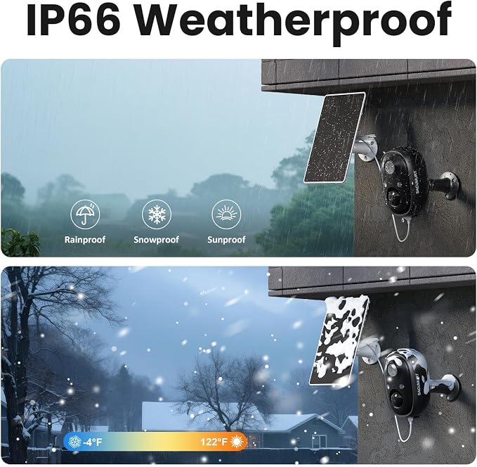 WiFi Cameras for Home Security, Free Cloud Storage, Solar Powered Security - Image 9