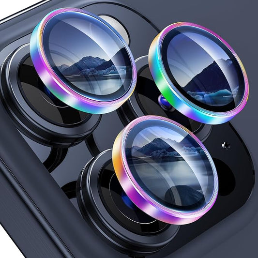 WSKEN for iPhone 15 Pro/iPhone 15 Pro Max Camera Lens Protector, Shatterproof by SmartProtectionGreenerFuture