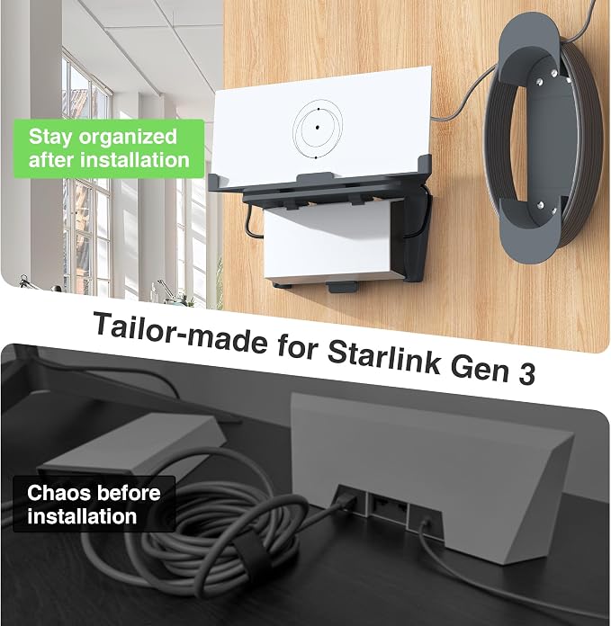 Starlink Gen 3 Router Mount 2 in 1, - Image 2
