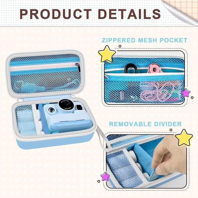 kids Instant Print Camera Case Compatible - Image 6
