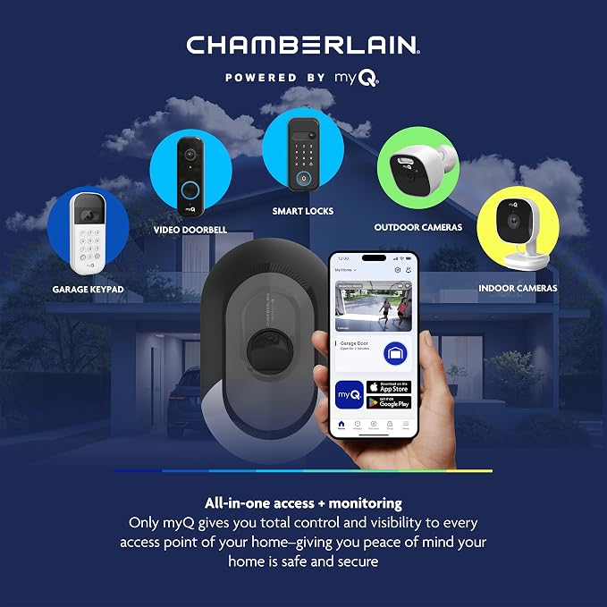 Chamberlain 1 HP Belt Drive Smart Garage Door Opener - Image 9