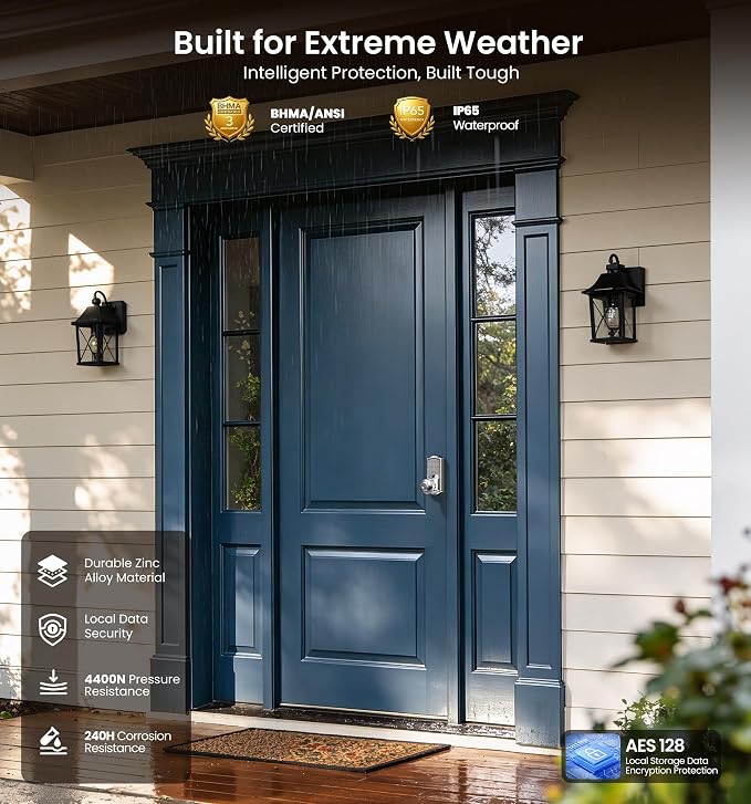 Veise VE028 Built-in Wi-Fi Smart Lock - Image 9