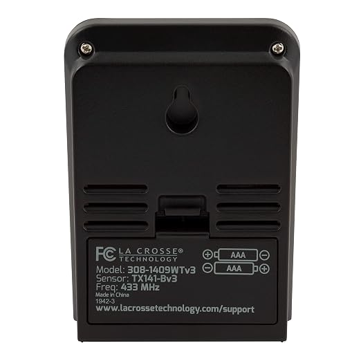 La Crosse Technology Wireless Indoor/Outdoor Temperature Monitor - Image 5